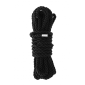 Черная веревка для шибари DELUXE BONDAGE ROPE - 5 м. - Dream Toys - купить с доставкой в Новом Уренгое