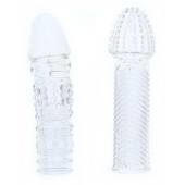 Комплект из 2 прозрачных насадок на пенис PENIS EXTENDER PACK - Dream Toys - в Новом Уренгое купить с доставкой