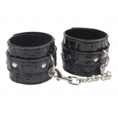 Черные наручники Surrender Wrist Restraints - Chisa - купить с доставкой в Новом Уренгое
