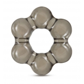 Дымчатое эрекционное кольцо Stay Hard Thick Bead Cock Ring - Blush Novelties - в Новом Уренгое купить с доставкой