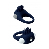 Синее эрекционное виброкольцо STIMU RING - Dream Toys - в Новом Уренгое купить с доставкой