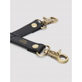 Черный фиксатор для манжет Bound to You Faux Leather Hogtie - Fifty Shades of Grey - купить с доставкой в Новом Уренгое