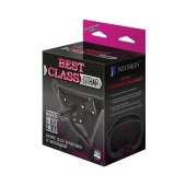 Черный пояс для насадок BEST CLASS STRAP - LOVETOY (А-Полимер) - купить с доставкой в Новом Уренгое