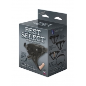 Пояс HARNESS BEST SELECT с вагинальной пробкой - LOVETOY (А-Полимер) - купить с доставкой в Новом Уренгое
