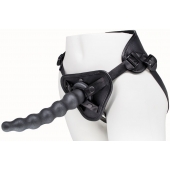 Пояс харнесс BEST UNI strap с 2 насадками - 18 и 22 см. - LOVETOY (А-Полимер) - купить с доставкой в Новом Уренгое