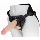 Пояс харнесс BEST UNI strap с 2 насадками - 18 и 22 см. - LOVETOY (А-Полимер) - купить с доставкой в Новом Уренгое