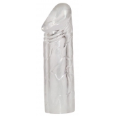 Удлиняющая насадка на пенис Mega Dick Sleeve Transparent - Orion - в Новом Уренгое купить с доставкой