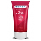 Смазка на водной основе TOREX  Сладкая клубника  - 50 мл. - Torex - купить с доставкой в Новом Уренгое