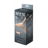 Телесный мужской парапротез MEN STYLE - 15 см. - LOVETOY (А-Полимер) - купить с доставкой в Новом Уренгое