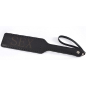 Черная гладкая шлепалка SEX - 35 см. - Sitabella - купить с доставкой в Новом Уренгое
