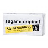 Презервативы Sagami Original 0.02 L-size увеличенного размера - 10 шт. - Sagami - купить с доставкой в Новом Уренгое