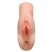 Телесный мастурбатор Perfect Pussy Double Stroker - Pipedream - в Новом Уренгое купить с доставкой