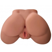 Кофейный мастурбатор-полуторс Perfect Ass Masturbator - Pipedream - в Новом Уренгое купить с доставкой