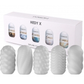 Набор из 5 мастурбаторов Hedy X5 Mixed - Svakom - в Новом Уренгое купить с доставкой