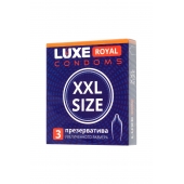 Презервативы увеличенного размера LUXE Royal XXL Size - 3 шт. - Luxe - купить с доставкой в Новом Уренгое