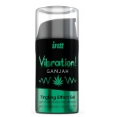 Жидкий интимный гель с эффектом вибрации Vibration! Ganjah - 15 мл. - INTT - купить с доставкой в Новом Уренгое