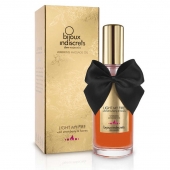 Разогревающее массажное масло LIGHT MY FIRE с ароматом клубники и меда - 100 мл. - Bijoux Indiscrets - купить с доставкой в Новом Уренгое