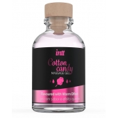 Массажный гель с согревающим эффектом Cotton Candy - 30 мл. - INTT - купить с доставкой в Новом Уренгое