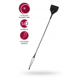 Черный гладкий стек с тонкой ручкой - 48 см. - ToyFa - купить с доставкой в Новом Уренгое