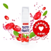 Гель-смазка Tutti-frutti со вкусом барбариса - 30 гр. - Биоритм - купить с доставкой в Новом Уренгое