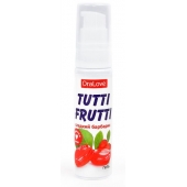 Гель-смазка Tutti-frutti со вкусом барбариса - 30 гр. - Биоритм - купить с доставкой в Новом Уренгое