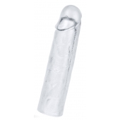 Прозрачная насадка-удлинитель Flawless Clear Penis Sleeve Add 1 - 15,5 см. - Lovetoy - в Новом Уренгое купить с доставкой