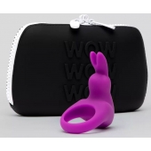 Фиолетовое эрекционное виброкольцо Happy Rabbit Cock Ring Kit - Happy Rabbit - в Новом Уренгое купить с доставкой