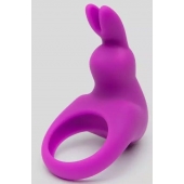 Фиолетовое эрекционное виброкольцо Happy Rabbit Cock Ring Kit - Happy Rabbit - в Новом Уренгое купить с доставкой