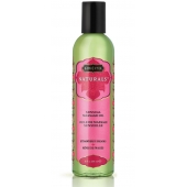 Массажное масло Naturals Strawberry Dreams с ароматом клубники - 236 мл. - Kama Sutra - купить с доставкой в Новом Уренгое