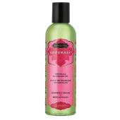 Массажное масло Naturals Strawberry Dreams с ароматом клубники - 59 мл. - Kama Sutra - купить с доставкой в Новом Уренгое