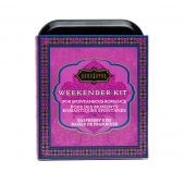 Эротический набор Weekender Kit Raspberry Kiss - Kama Sutra - купить с доставкой в Новом Уренгое
