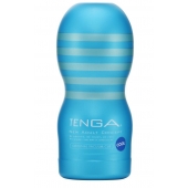 Мастурбатор с охлаждающей смазкой TENGA Original Vacuum Cup Cool - Tenga - в Новом Уренгое купить с доставкой