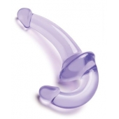 Фиолетовый безремневой страпон Strapless Strap-On - Lux Fetish - купить с доставкой в Новом Уренгое