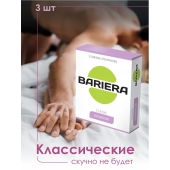 Классические презервативы Bariera Classic - 3 шт. - Bariera - купить с доставкой в Новом Уренгое