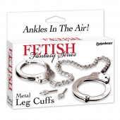Металлические наручники Metal Leg Cuffs - Pipedream - купить с доставкой в Новом Уренгое