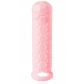 Розовый фаллоудлинитель Homme Long - 15,5 см. - Lola Games - в Новом Уренгое купить с доставкой