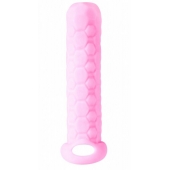 Розовый фаллоудлинитель Homme Long - 13,5 см. - Lola Games - в Новом Уренгое купить с доставкой
