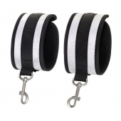 Серебристо-черные оковы Anonymo - ToyFa - купить с доставкой в Новом Уренгое