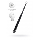 Черный флоггер Anonymo - 64 см. - ToyFa - купить с доставкой в Новом Уренгое