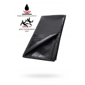 Черная простыня для секса из ПВХ - 220 х 200 см. - ToyFa - купить с доставкой в Новом Уренгое