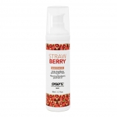 Разогревающее массажное масло  с ароматом клубники Gourmet Strawberry - 50 мл. - Exsens - купить с доставкой в Новом Уренгое