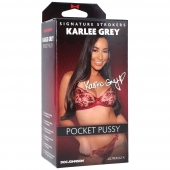 Мастурбатор-вагина Karlee Grey ULTRASKYN Pocket Pussy - Doc Johnson - в Новом Уренгое купить с доставкой