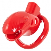 Красный мужской пояс верности из пластика - ToyFa - купить с доставкой в Новом Уренгое