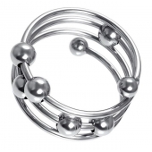 Большое металлическое кольцо под головку пениса - ToyFa - купить с доставкой в Новом Уренгое