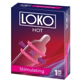 Стимулирующая насадка на пенис LOKO HOT с возбуждающим эффектом - Sitabella - в Новом Уренгое купить с доставкой