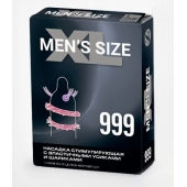 Стимулирующая насадка на пенис MEN SIZE 999 - Sitabella - в Новом Уренгое купить с доставкой