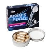 Пищевой концентрат для мужчин MANS FORCE  - 12 капсул - Sitabella - купить с доставкой в Новом Уренгое
