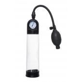 Прозрачная механическая помпа Roald с манометром - Sexus - в Новом Уренгое купить с доставкой