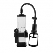 Прозрачная вакуумная помпа с вибрацией Vibrating Penis Pump - Dream Toys - в Новом Уренгое купить с доставкой
