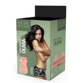 Телесный мастурбатор-вагина Olivia - Dream Toys - в Новом Уренгое купить с доставкой